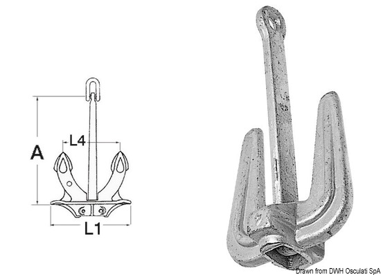 Ancora Hall 2,7 kg