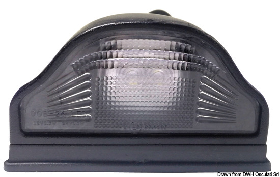 Fanale posteriore LED per targa