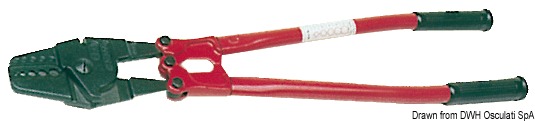 Pinza per impiombature 1,5/5 mm