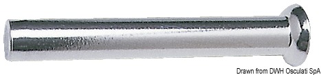 Terminale inox, testa  10 mm