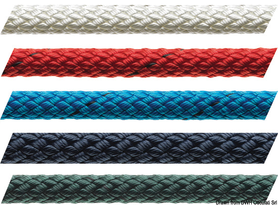 Cima Marlow braid 12 mm blu