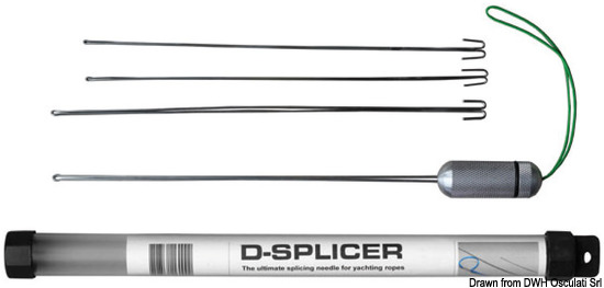 D-SPLICER Set 4 aghi per impiombatura