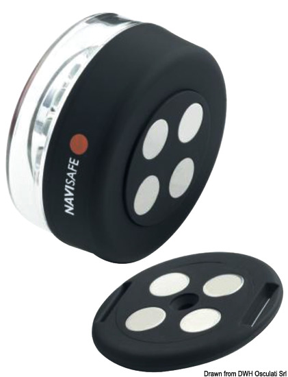 Lampada Navisafe 360 bianca supporto magnetico