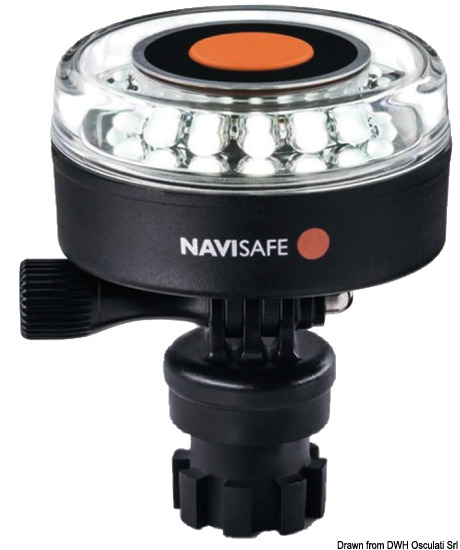 Lampada Navisafe 360 bianca innesto a baionetta