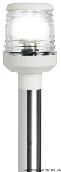 Asta 360 60 cm standard fanale bianco