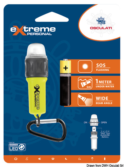 Mini torcia a LED emergency