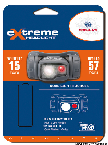 Torcia LED frontale Extreme