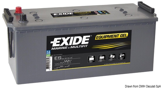 Batteria Exide gel 210 Ah