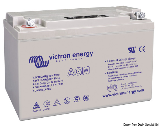 Batteria Victron AGM Deep Cycle 12 V 130 Ah