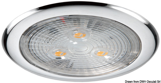 Plafoniera 3 LED luce bianca