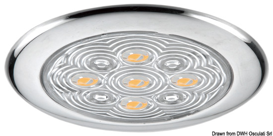 Plafoniera 5 LED luce bianca