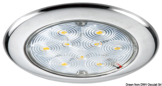 Plafoniera 9 LED luce bianca