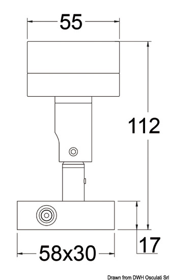 Applique Laguna ottone dorata