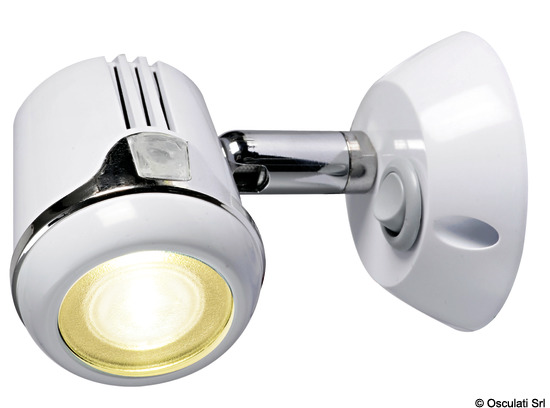 Faretto bianco Hi-Power LED 12/24 V