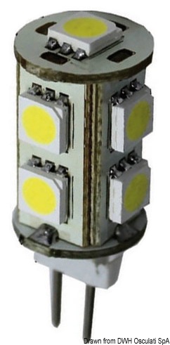 Lampadina LED 12/24 V G4 1,6 W 97 lm