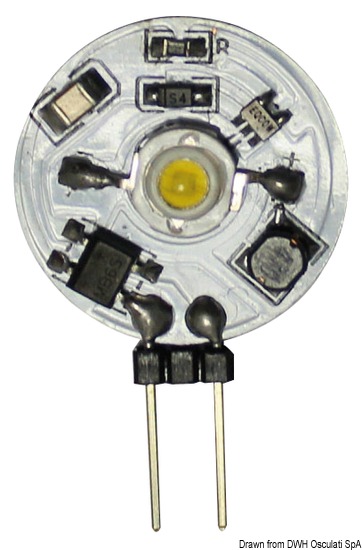 Lampadina LED HD 12/24 V G4 1,4 W 90 lm