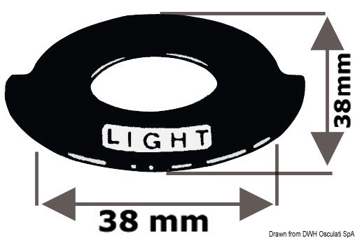 Targhetta SEARCH LIGHT