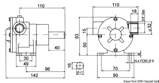 Pompa PM 34 da 3/4"