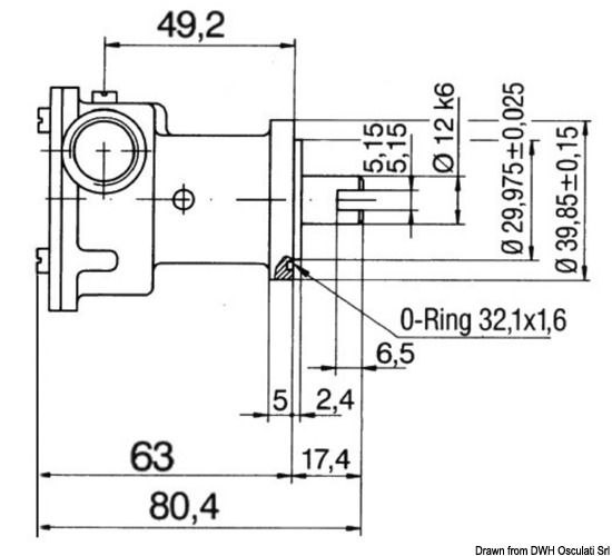 Pompa Nauco ST114 3/8"