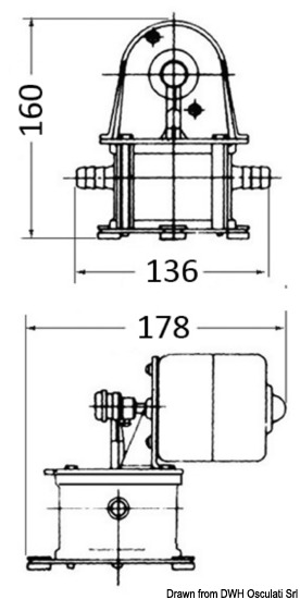 Pompa sentina Geiser 12 V