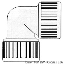 Gomito 90 Hydrofix femmina/femmina 15 mm