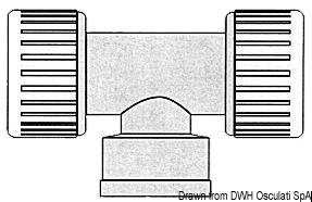 Raccordo a T 1/2" Hydrofix