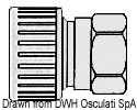 Raccordo 3/8" Hydrofix femmina/femmina 15 mm