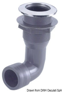 Scarico plastica 90 - 1/2"