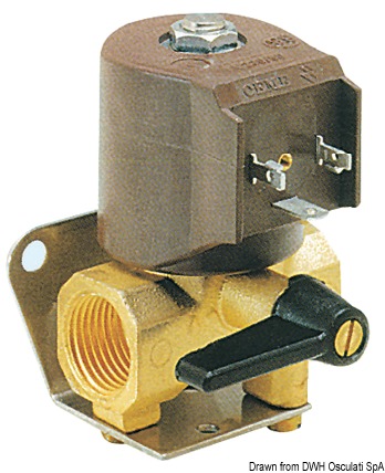 Elettrorubinetto carburante 12 V