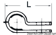 Fascetta fermacavi r 18x180