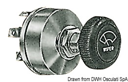 Interruttore tergicristallo 12 V 2 velocit