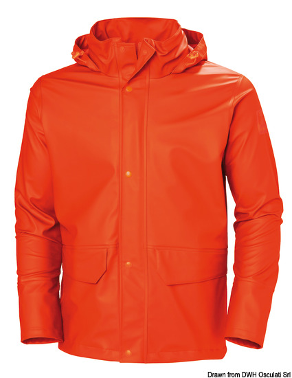 HH Gale Rain Jacket arancio 3XL