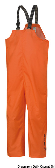 HH Mandal BIB arancio 2XL