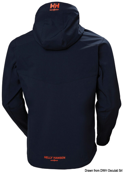 HH Chelsea Evo Hooded softshell navy S