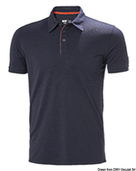 HH Kensington Tech polo, Blu Navy 3XL