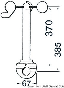 Trasduttore Wind Raymarine Z195