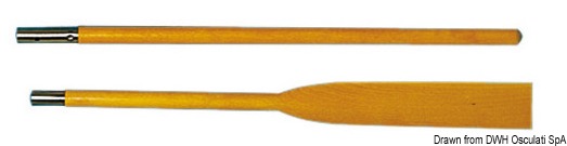 Remo frassino per canotti 165 cm