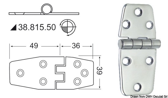 Cerniera inox