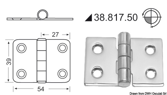 Cerniera inox