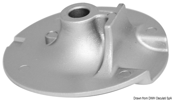 Anodo alluminio piastra motore