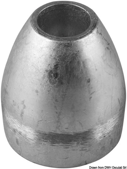 Anodo alluminio ogiva Bravo III