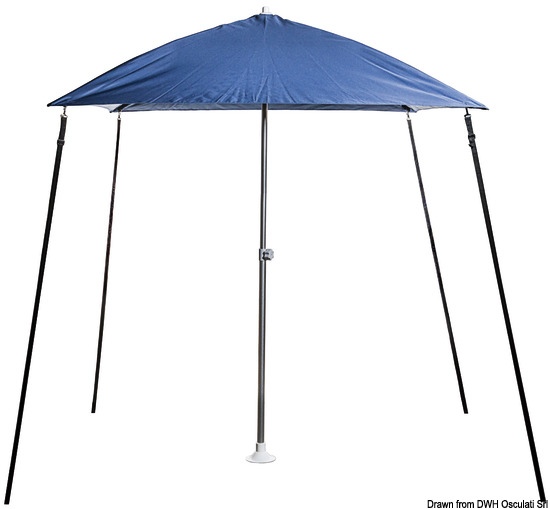 Ombrellone "PARASOL" pieghevole per parca blu navy