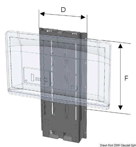 TV LIFT 750mm 24V