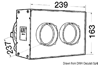 Riscaldatore centralizzato 28000 BTU 12 V