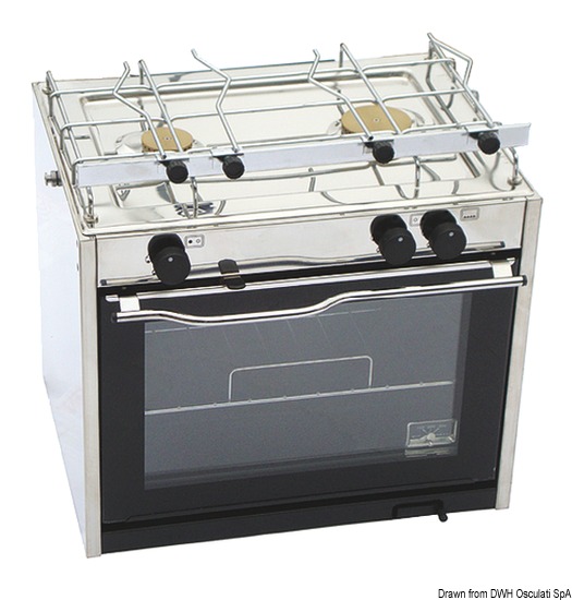 Cucina Compact 2 fuochi + forno