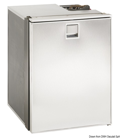 Frigo Cruise Elegant 85 l silver