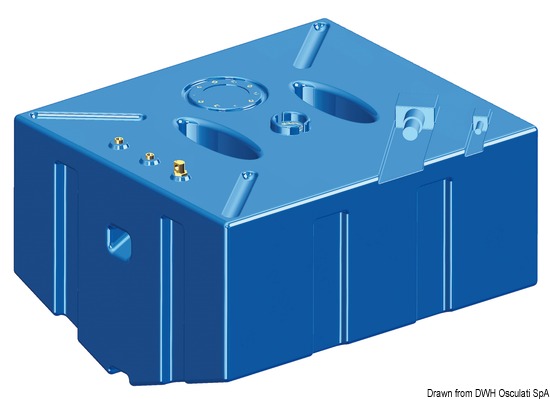 Serbatoio Polietilene 353l benzina/diesel