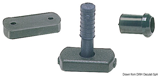 Base per tubi 25/32 mm