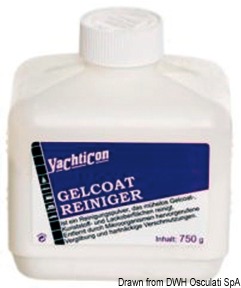 Detergente Yachticon per gel coat