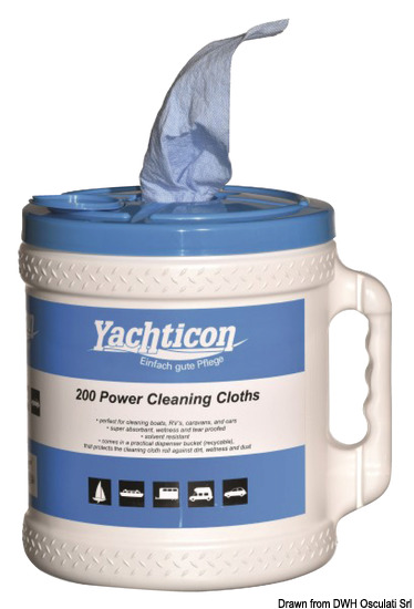 Cleaning Clooth Dispenser Yachticon conf.200 fogli